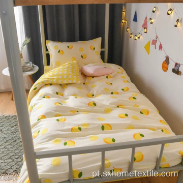 conjunto de lençóis de cama confortável